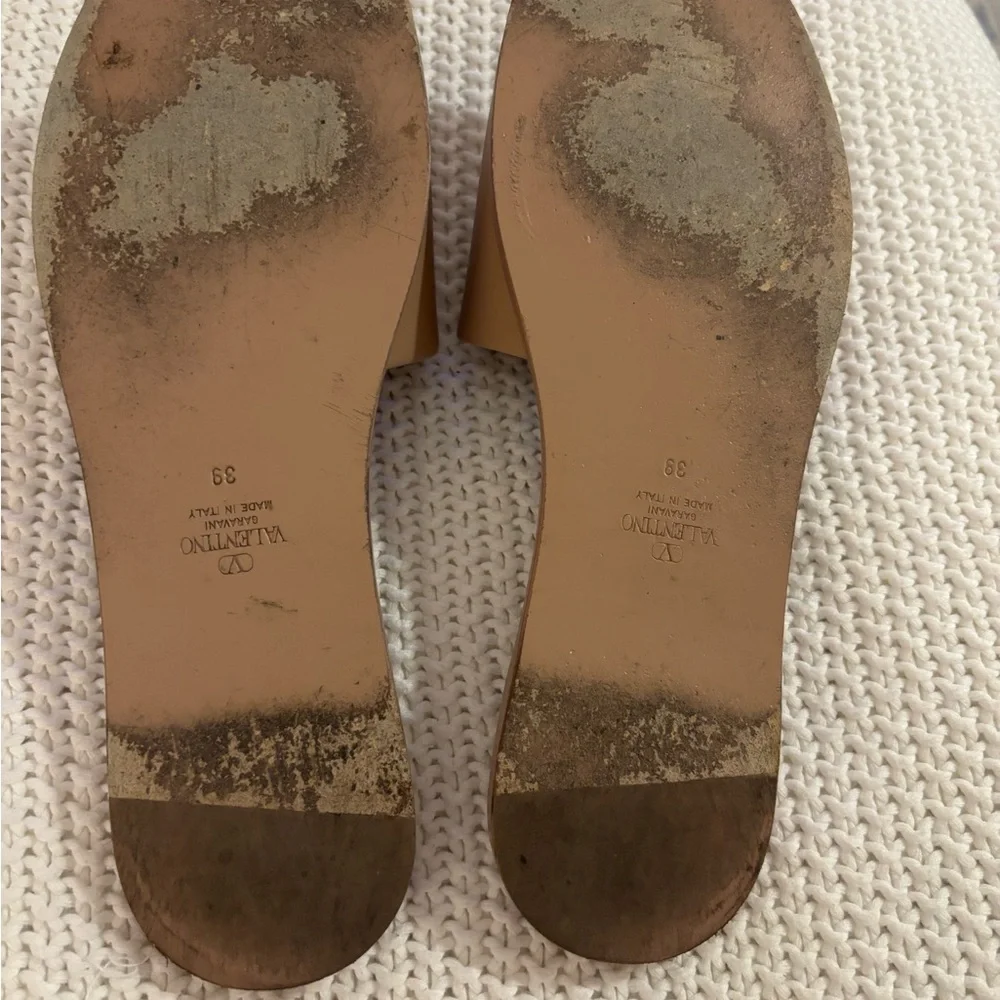 Valentino Women's Brown Slide Sandals - Picture 4 of 6